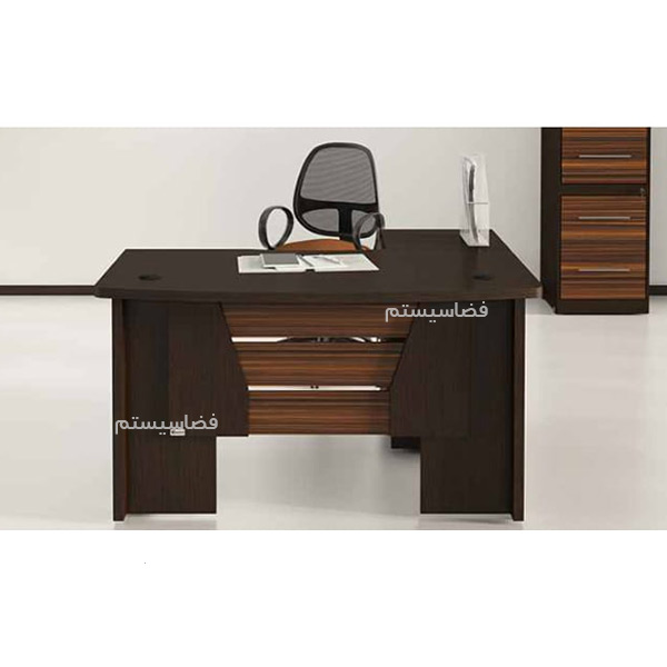 میز کارمندی ال دار کد 130