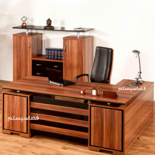 میز مدیریتی طرح چوب