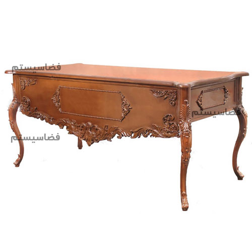 میز مدیریت کلاسیک طرح قدیم