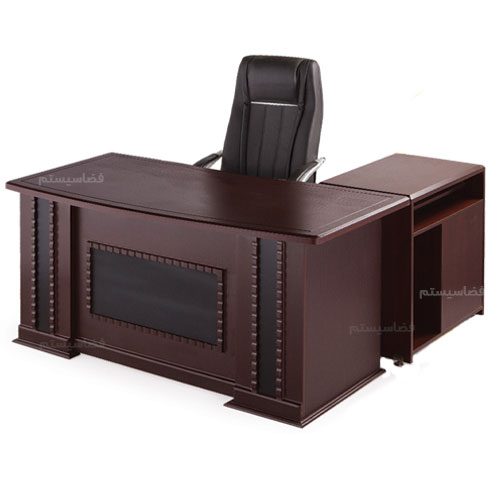 میز کارمندی وکیوم پنل نگینی کد 134