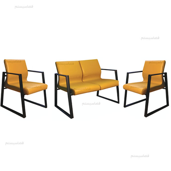 مبل اداری پایه فلزی کد 727