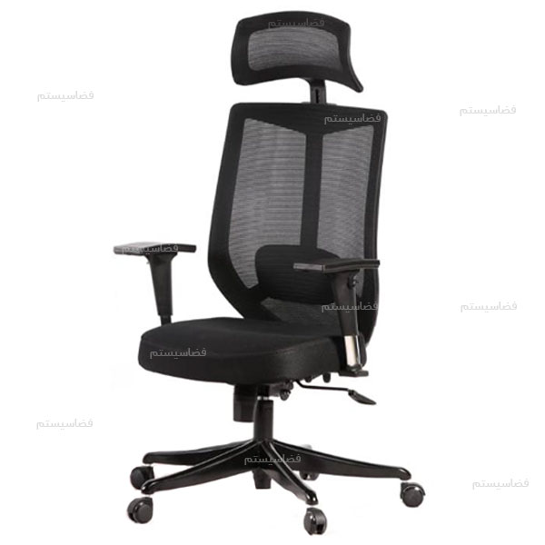 صندلی مدیریتی توری مشکی کد 857