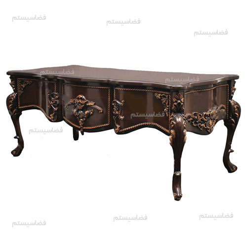 میز مدیریت کلاسیک اداری کد 172