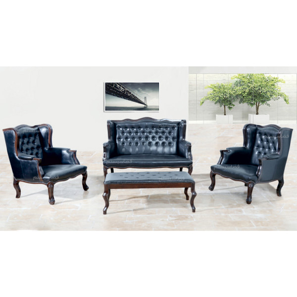 مبل کلاسیک اداری موج دار کد 717