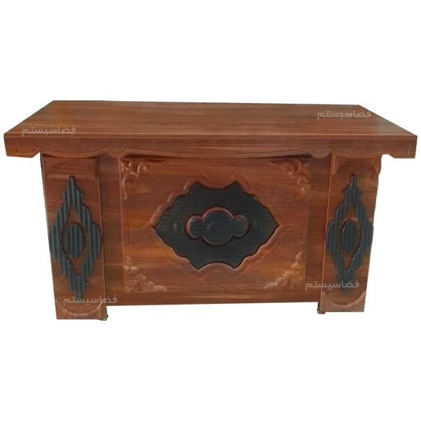 میز نیمه وکیوم کارمندی منبت کد 226