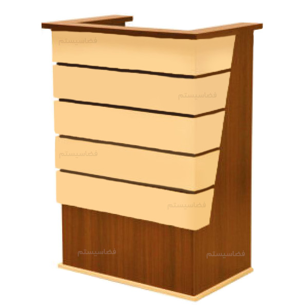 میز تریبون طرح دار کد 602