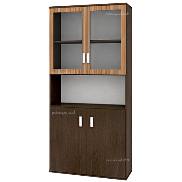 کمد اداری چهار درب 4 طبقه کد 566