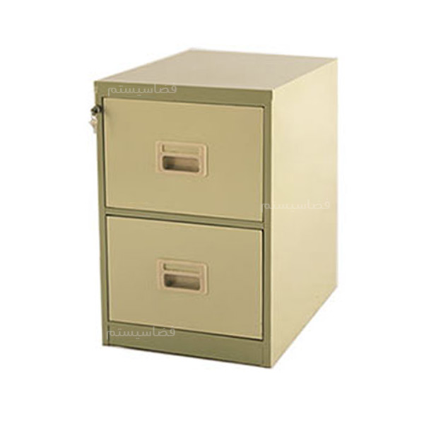 فایل فلزی اداری 2 کشو کد 589