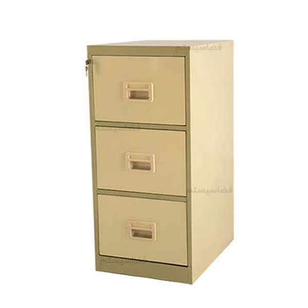 فایل فلزی اداری 3 کشو کد 590