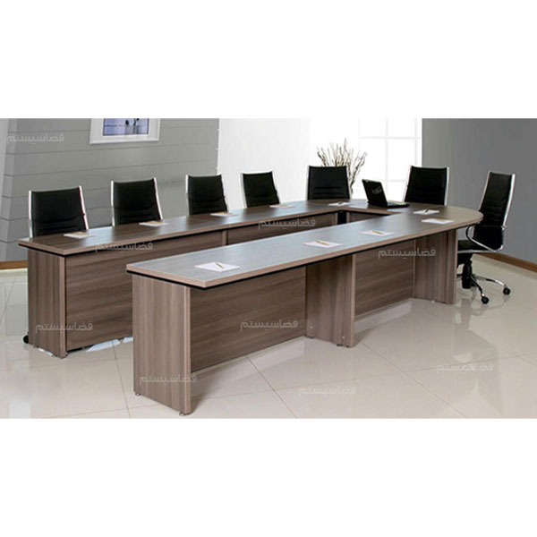 میز کنفرانس مدل U ساده کد 307